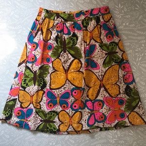Vintage Butterfly Skirt